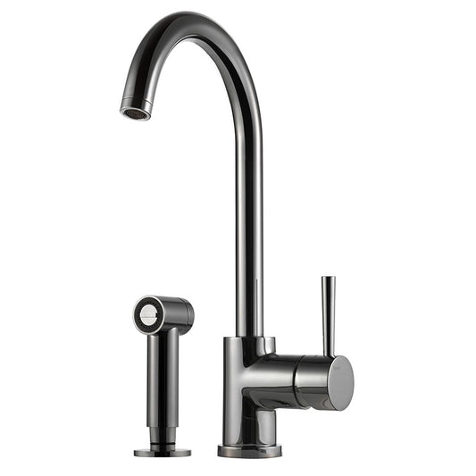 Tapwell köksblandare EVO200 black chrome